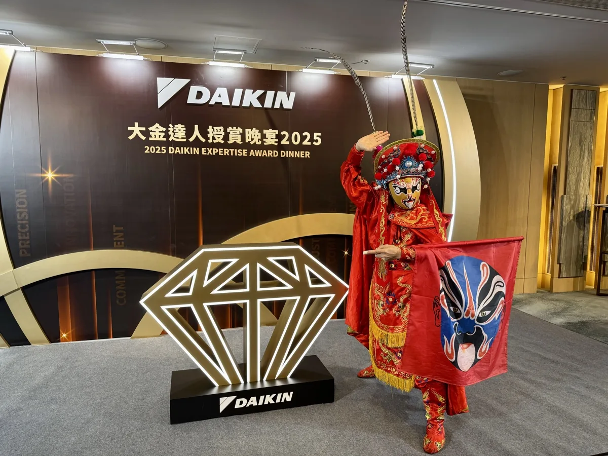 變臉演出照 1