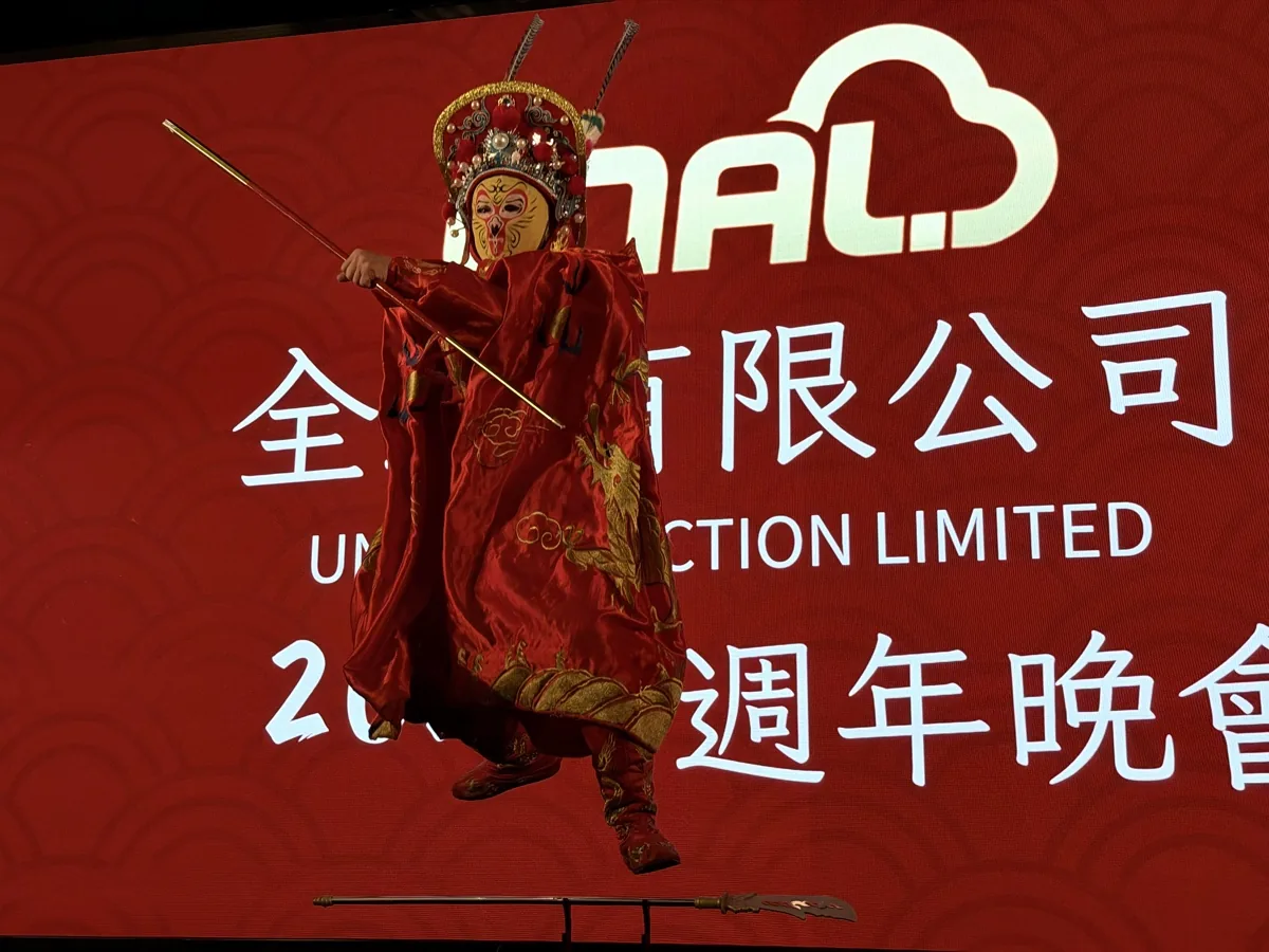 變臉演出照 4