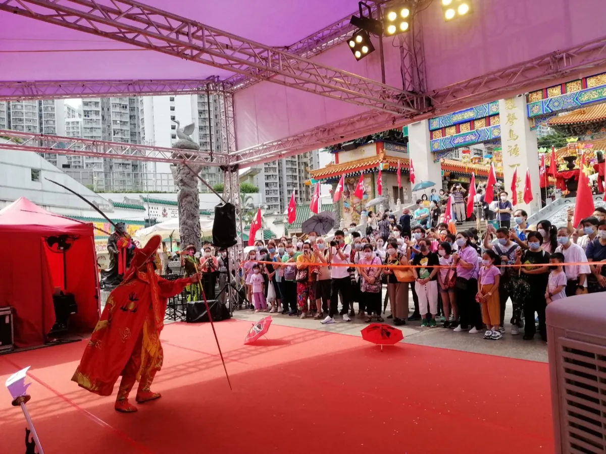 變臉演出照 8