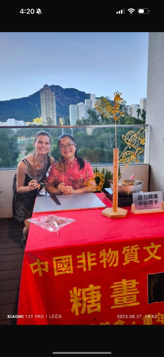 傳統小食攤位演出照 3
