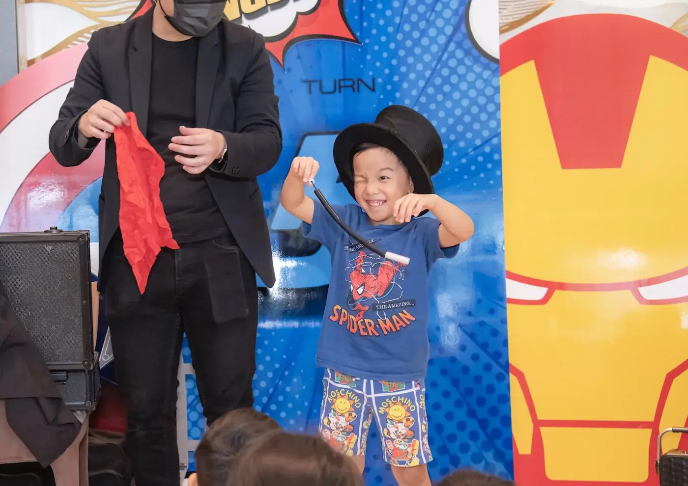 兒童生日會泡泡表演